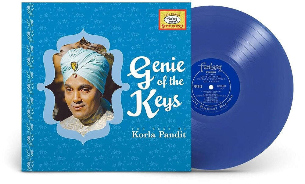 Korla Pandit - Genie Of The Keys: The Best Of Korla Pandit (Blue) [LP] Vinyl Record
