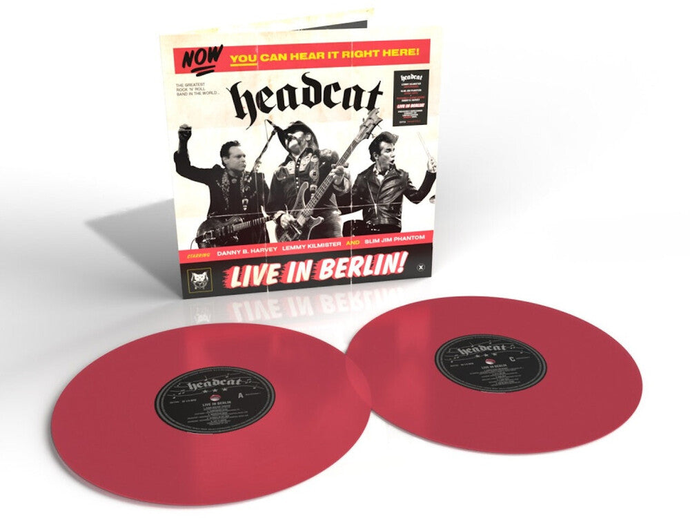 Headcat - Live In Berlin [LP] Vinyl Record