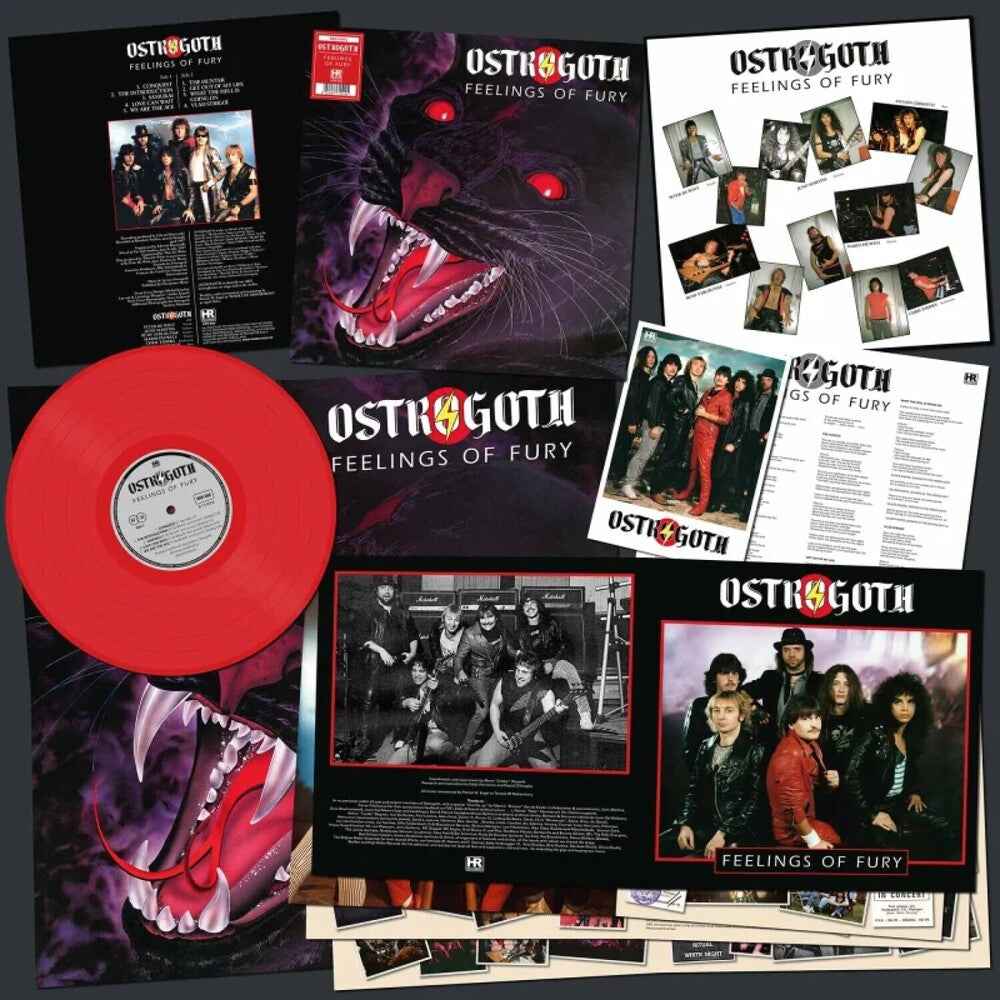 Feelings Of Fury - Red [Colored Vinyl] (Red)