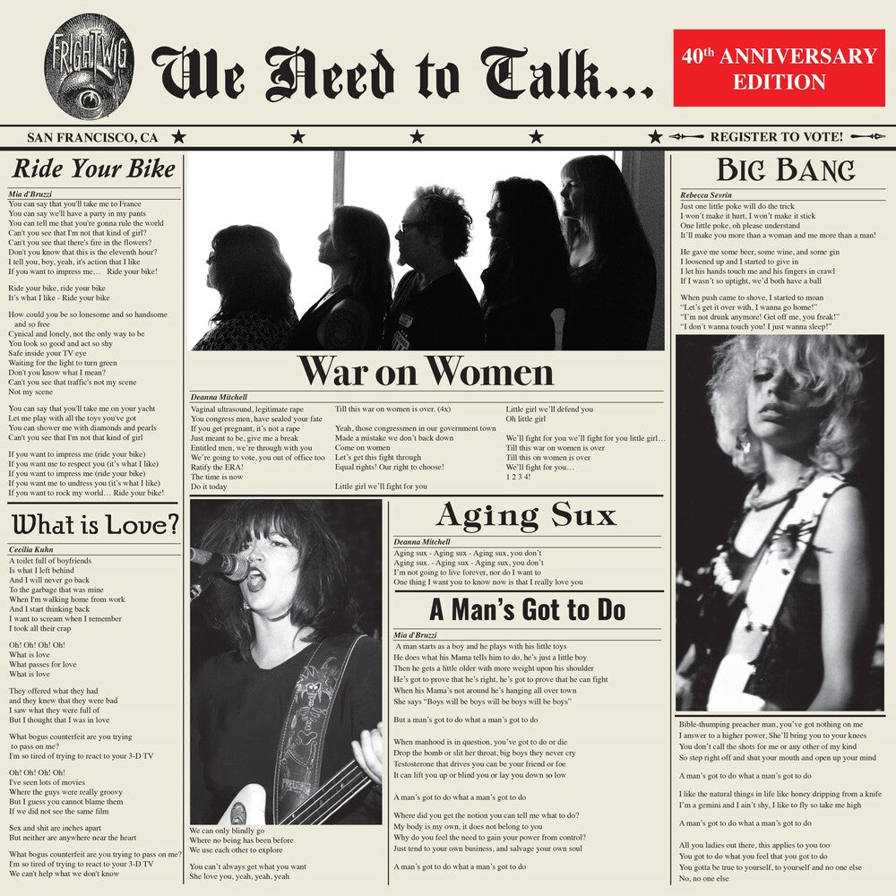 Frightwig - We Need To Talk [CD]