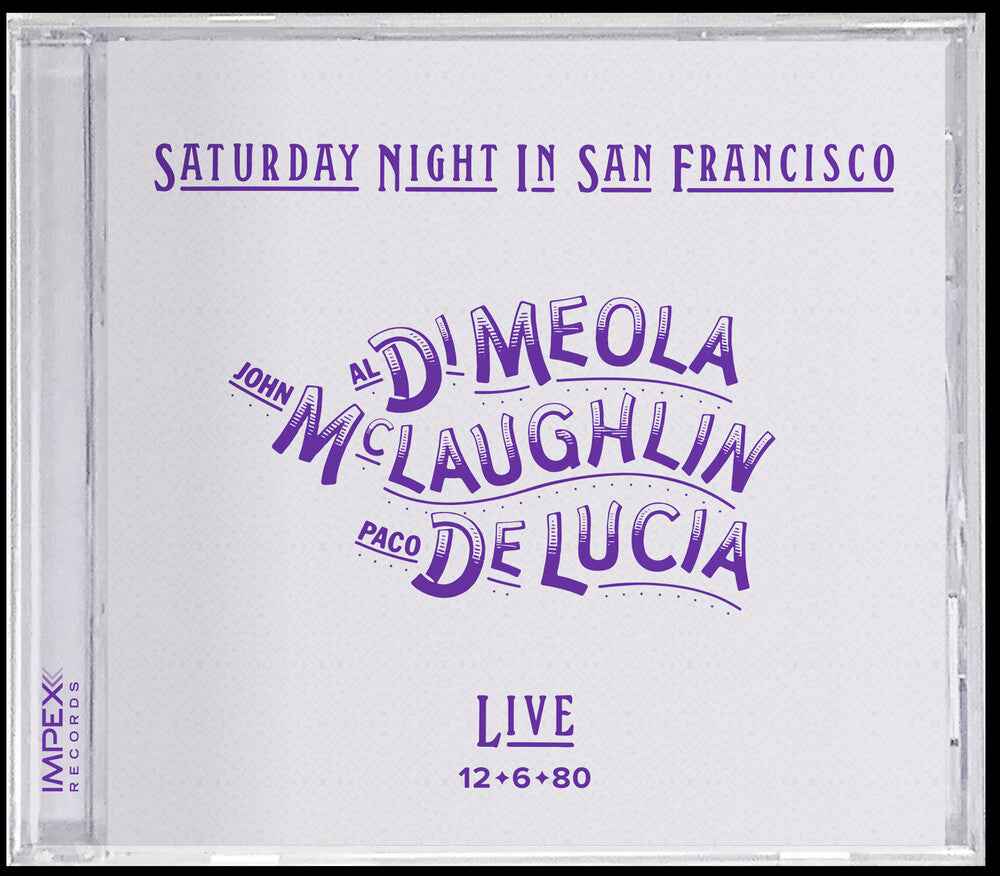 Saturday Night In San Francisco [CD]