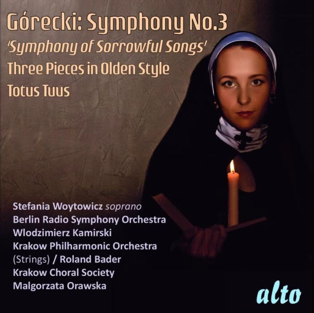 Stefania Woytowicz - Gorecki: Symphony No.3 'sorrowful Songs'; Three Music CD