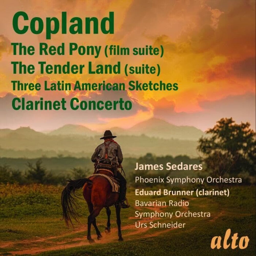 Phoenix Symphony - Copland: Red Pony Tender Land Clarinet Concerto 3 [CD]