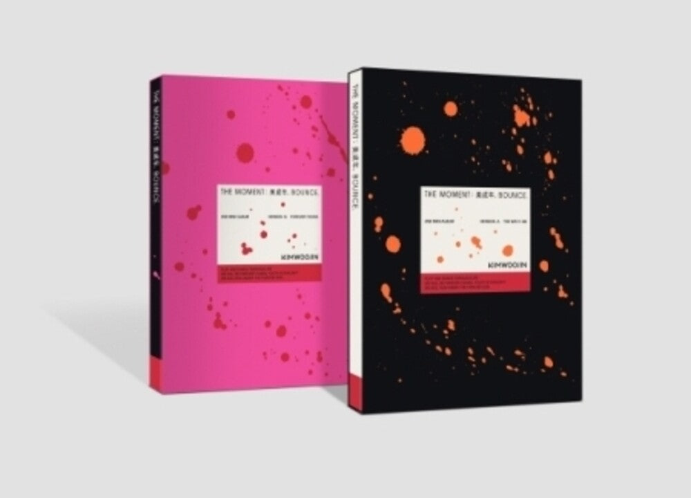 Kim Woojin - Moment: Bounce - Random Cover (Post) (Stic) (Phob) Music CD