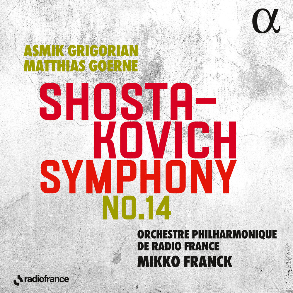 Shostakovich / Franck / Goerne - Symphony No. 14 Music CD