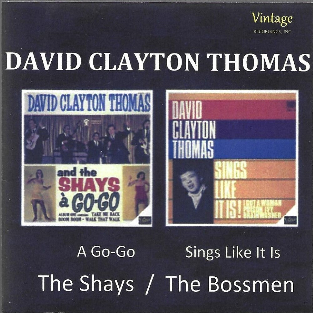 David Thomas  Clayton - Shays & Bossmen [CD]
