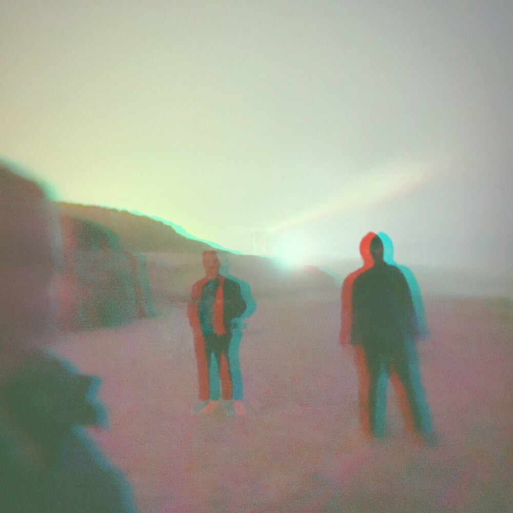 Duster - Remote Echoes [Clear w/ Sea Blue & Ruby Splatter LP] Vinyl Record