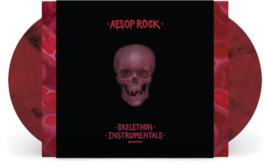 Aesop Rock - Skelethon (Instrumental Version) Maroon/Black [LP] Vinyl Record
