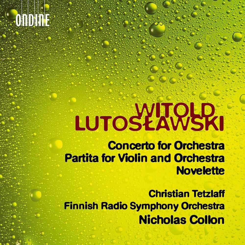 Concerto For Orchestra Partita For Violin & Orch [CD]