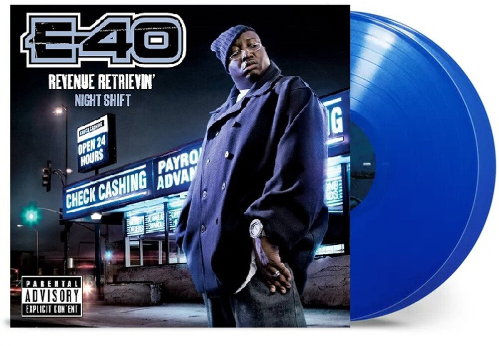 E-40 - Revenue Retrievin': Night Shift [Midnight Blue LP] Vinyl Record