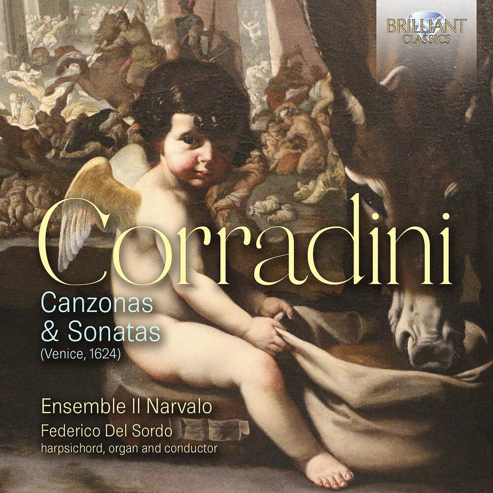 Corradini / Ensemble Il Narvalo - Canzonas & Sonatas Music CD