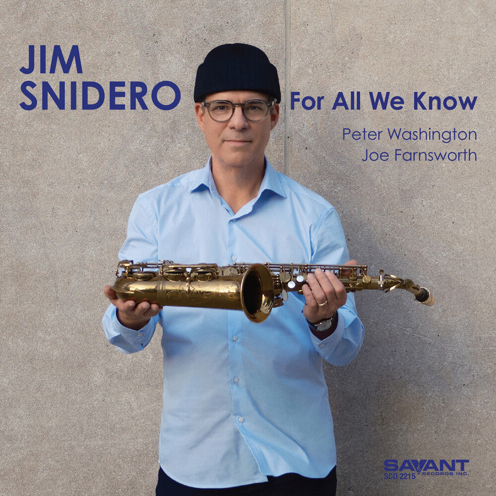 Jim Snidero - For All We Know [CD]
