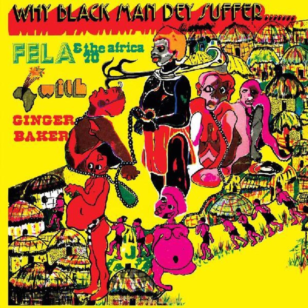 Fela Kuti - Why Black Men They Suffer [Clear Vinyl] (Ylw) Vinyl Record