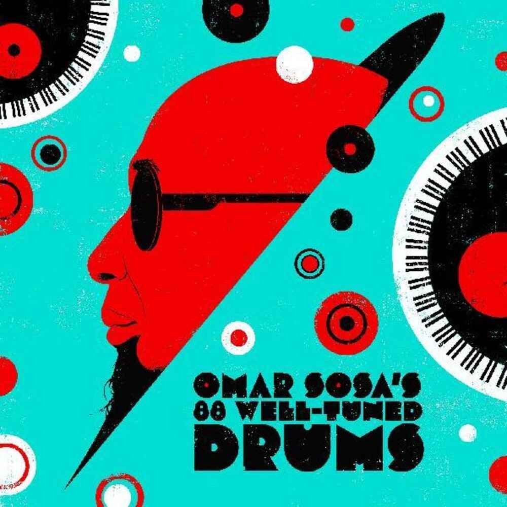 Omar Sosa's 88 Well-Tuned Drums [Clear Vinyl] (Red) [Record Store Day]