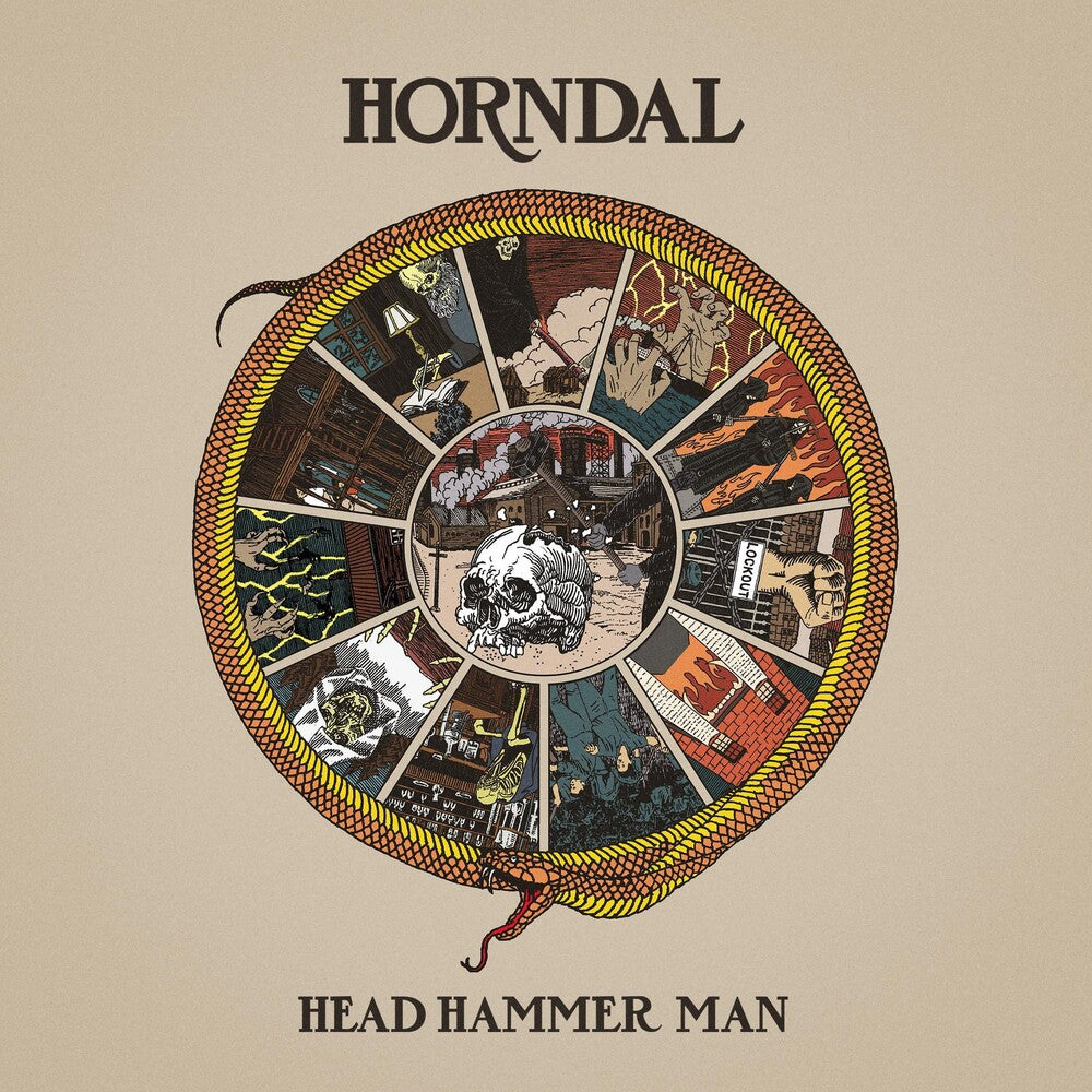 Horndal - Head Hammer Man (Blk) [Clear Vinyl] Vinyl Record