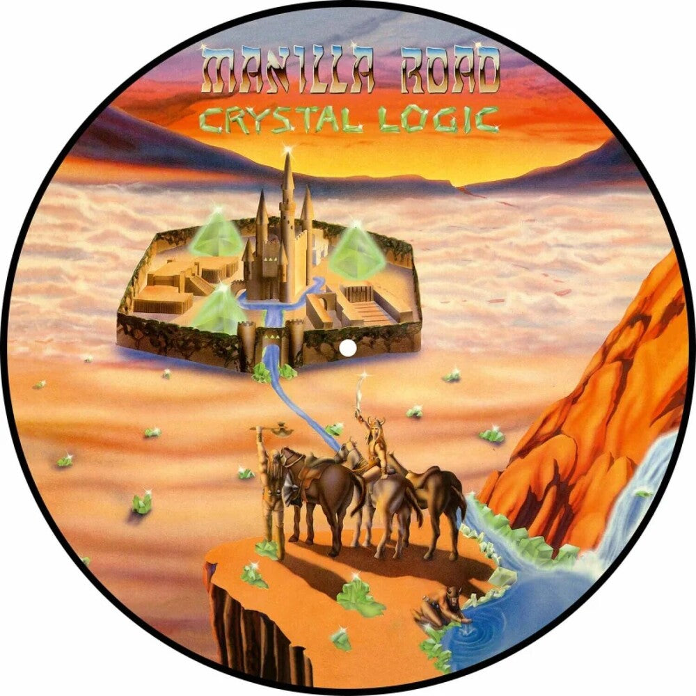 Manilla Road - Crystal Logic (Pict) [LP] Vinyl Record