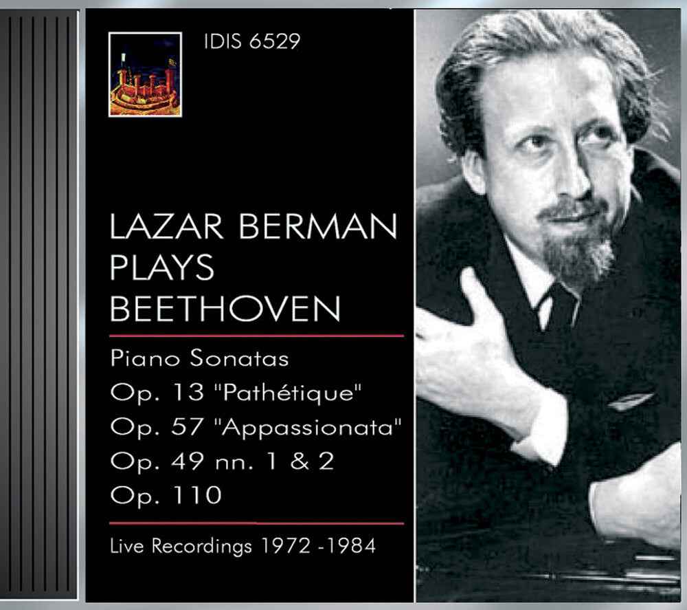 Beethoven, L. Van: Piano Sonatas Nos. 8, 19, 23 And 31 (Berman) (1972-1984) [CD]