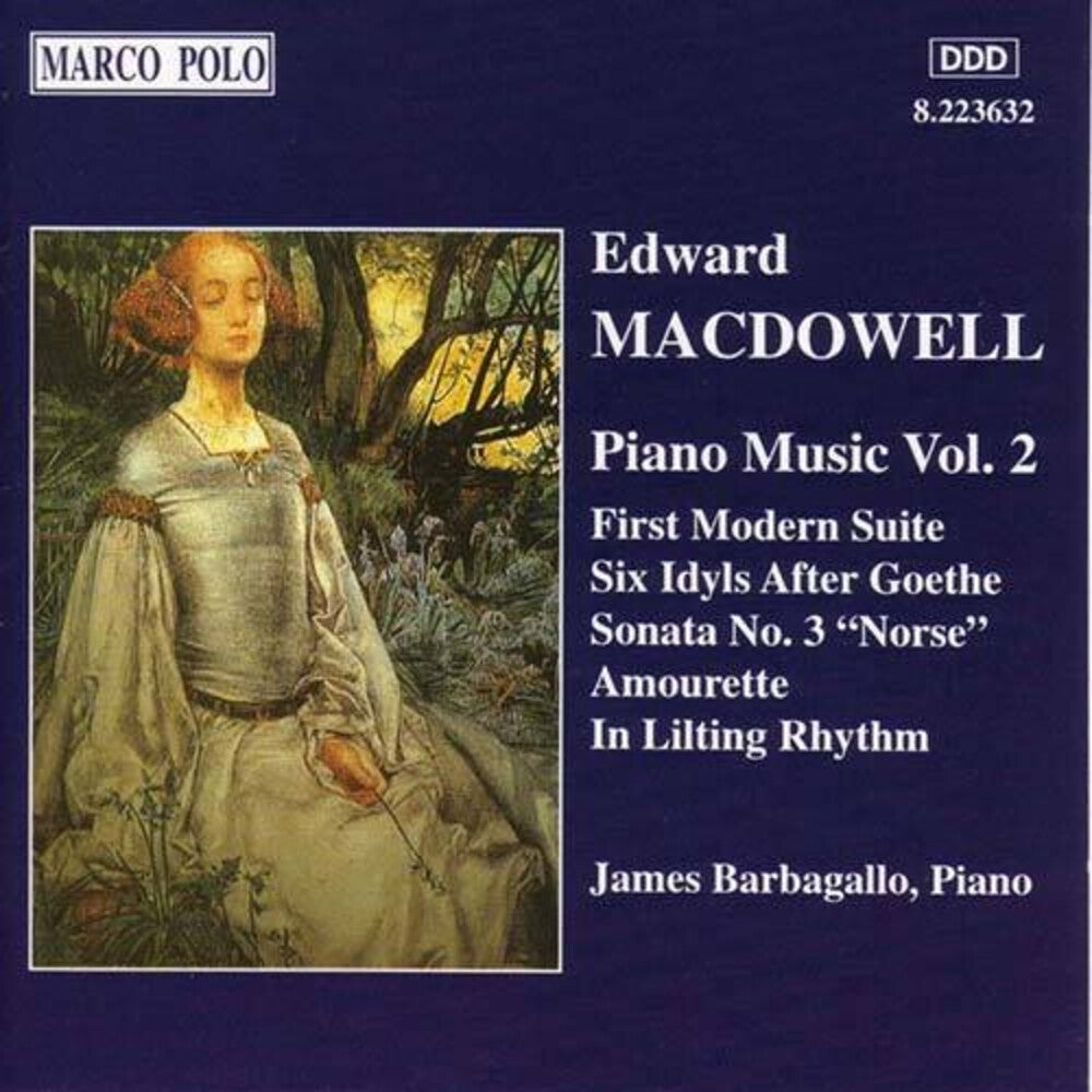 Macdowell / Barbagallo - Piano Music 2 Music CD