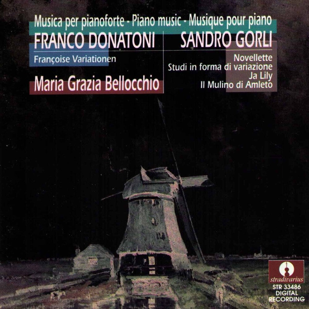 Donatoni / Maria Bellocchio  Grazia - Piano Music [CD]
