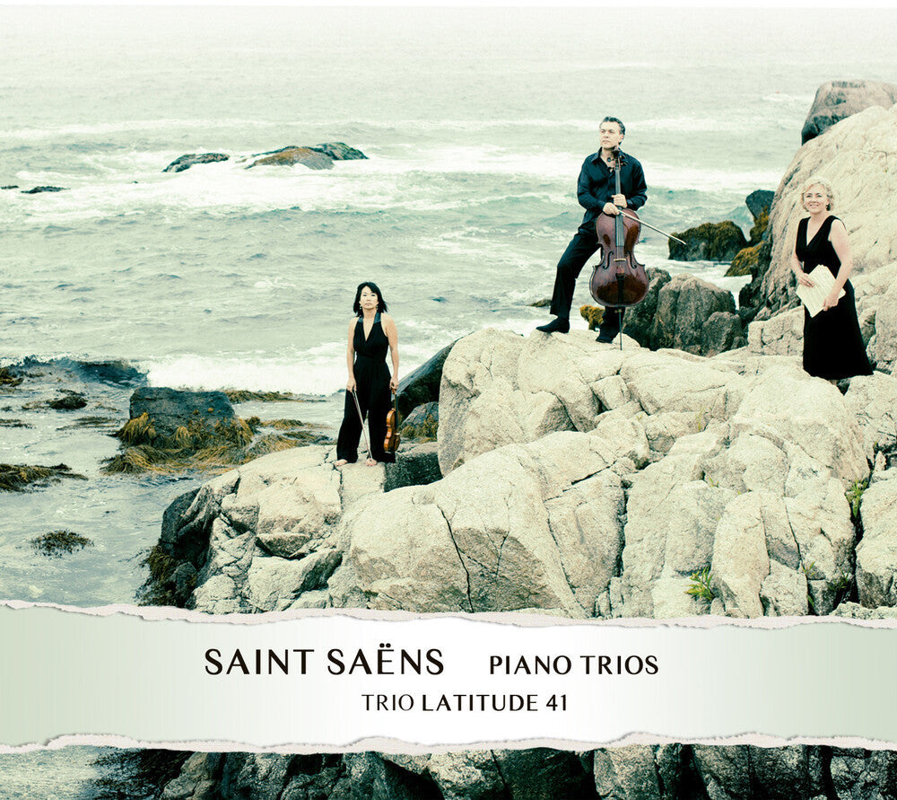 Saint-Saens / Trio Latitude 41 - Piano Trios Nos.1 & 2 Music CD