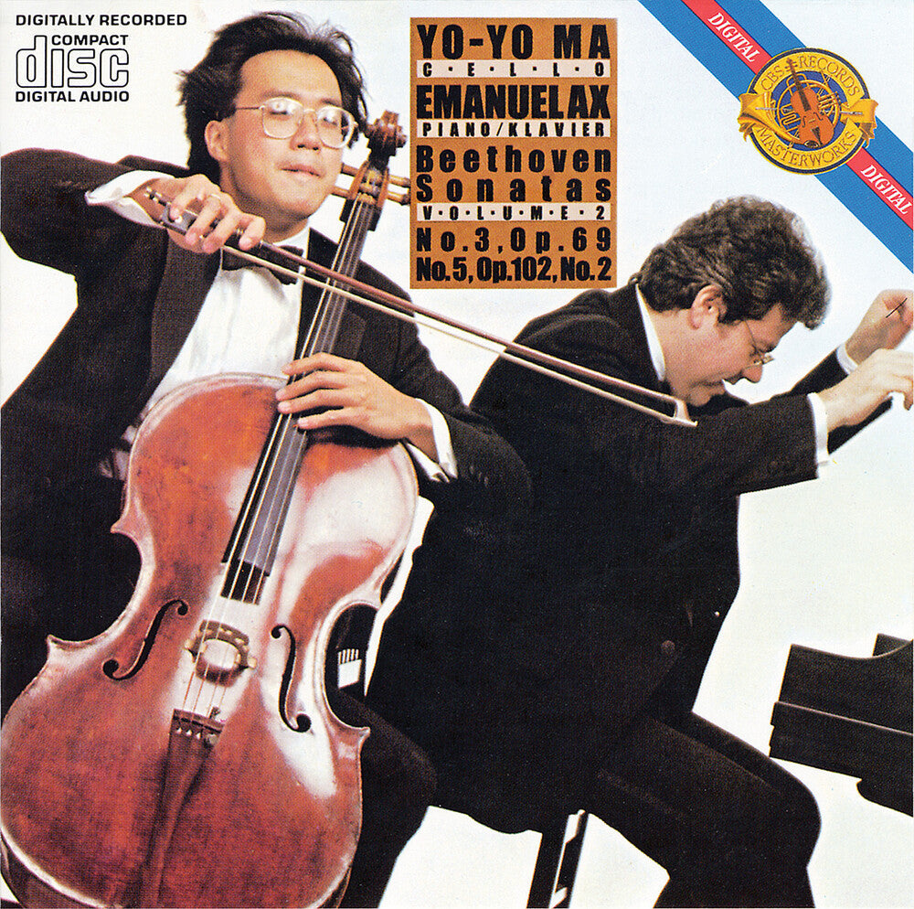Yo-Yo Ma - Cello Sonatas 3 & 5 Music CD