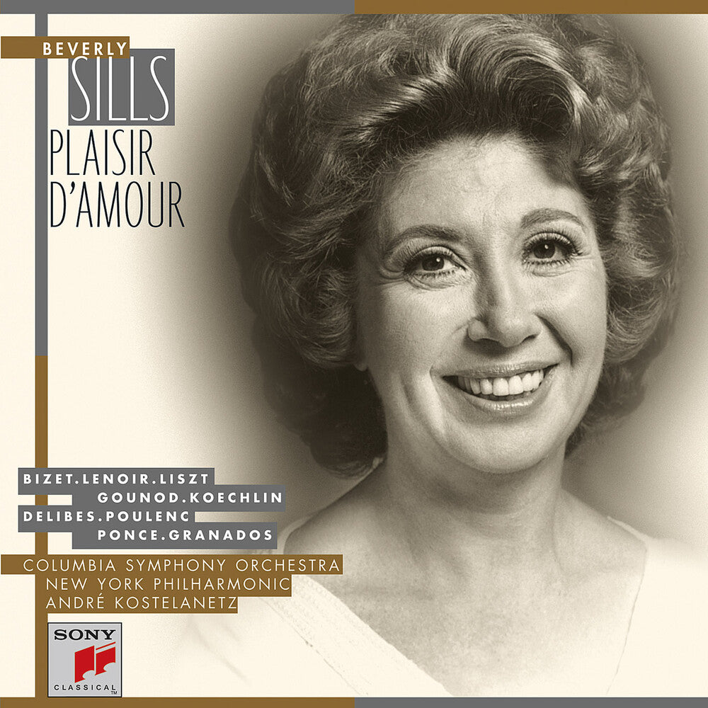 BEVERLY SILLS - Plaisir D'amour Music CD