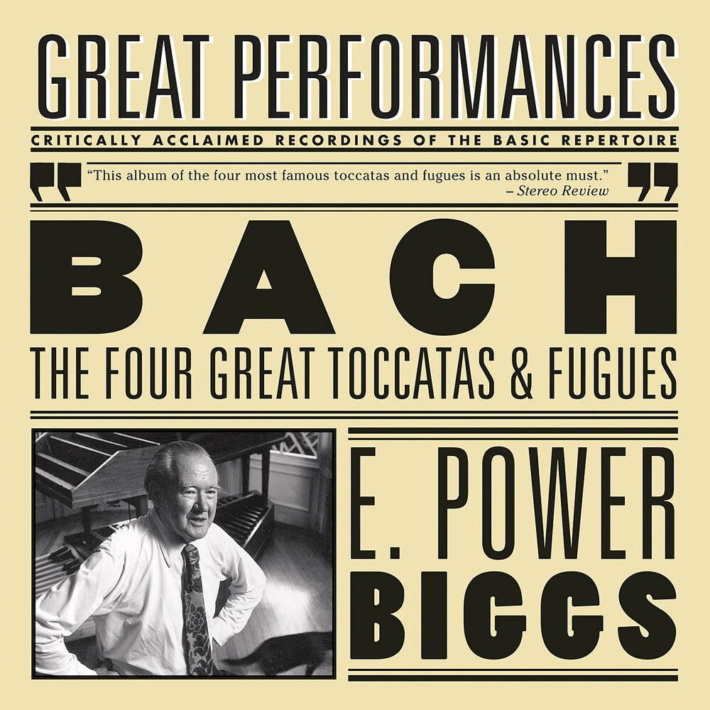 E. Power Biggs - 4 Great Toccatas & Fugues / 4 Antiphonal Organs [CD]
