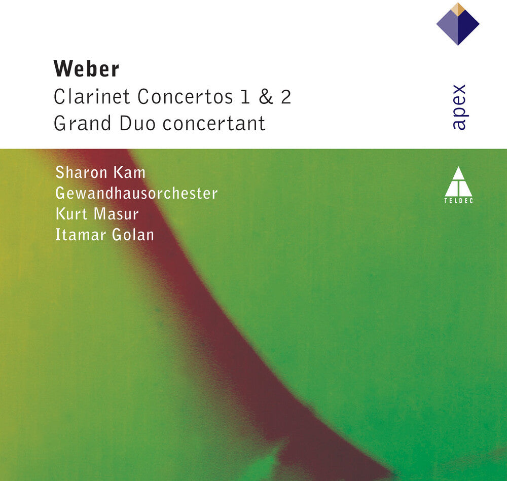 C.M.V. Weber - Clarinet Concertos 1 & 2 / Grand Duo Concertant Music CD