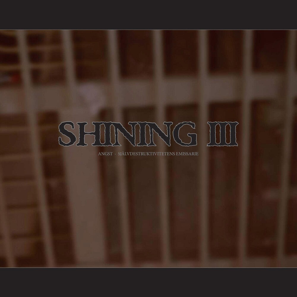 Shining - Iii - Angst [Clear Vinyl] (Aniv) Vinyl Record