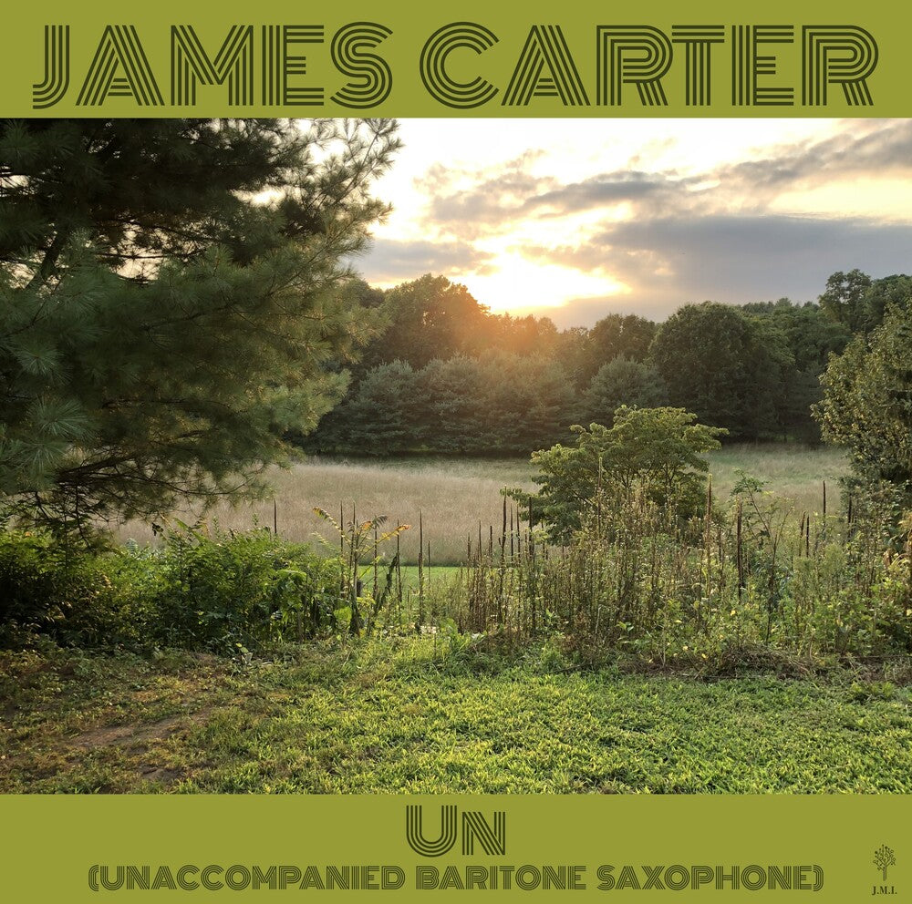 James Carter - Un (Unaccompanied Baritone Saxophone) (Gate) [LP] Vinyl Record