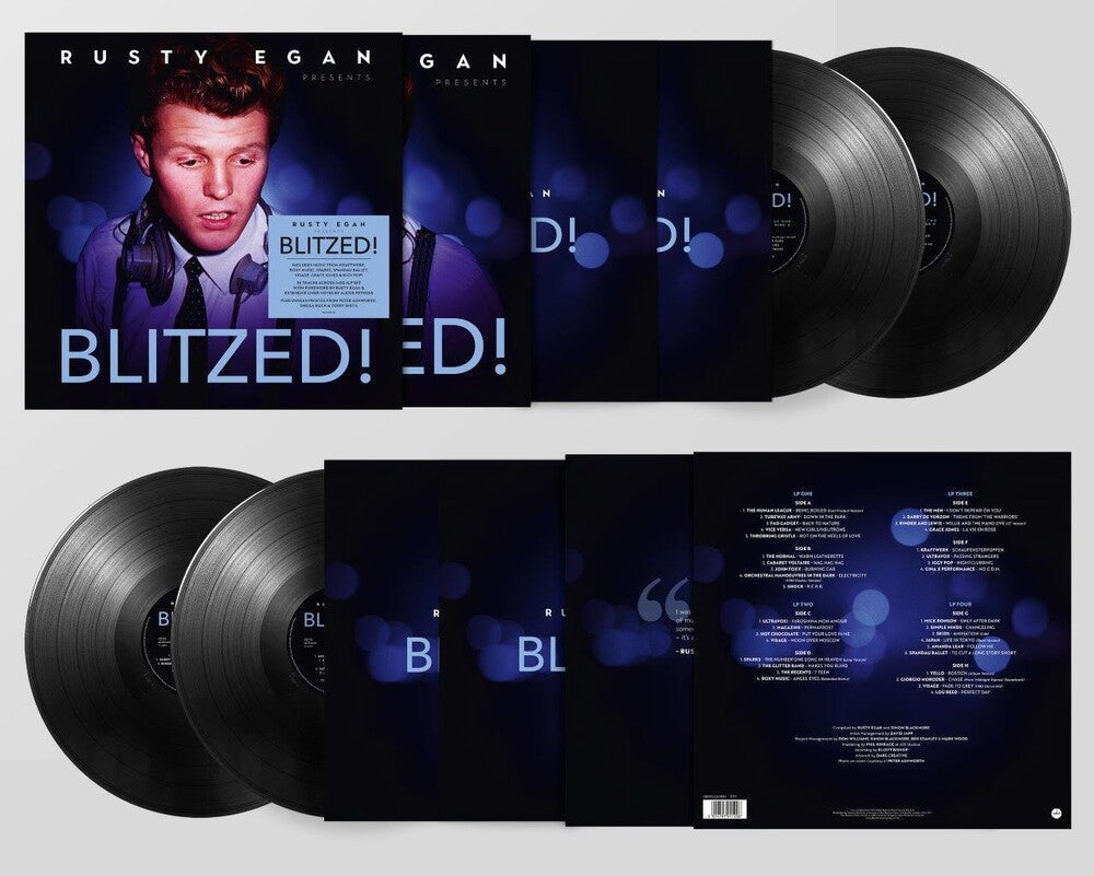 Rusty Egan Presents Blitzed / Various - Rusty Egan Presents Blitzed / Various (Box) (Ofgv) [LP] Vinyl Record