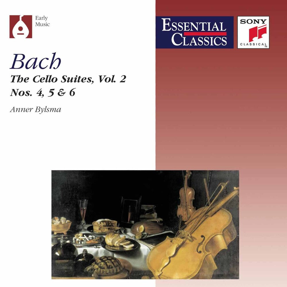 Anner Bylsma - Bach: Suites For Violoncello, Vol. 2 [CD]