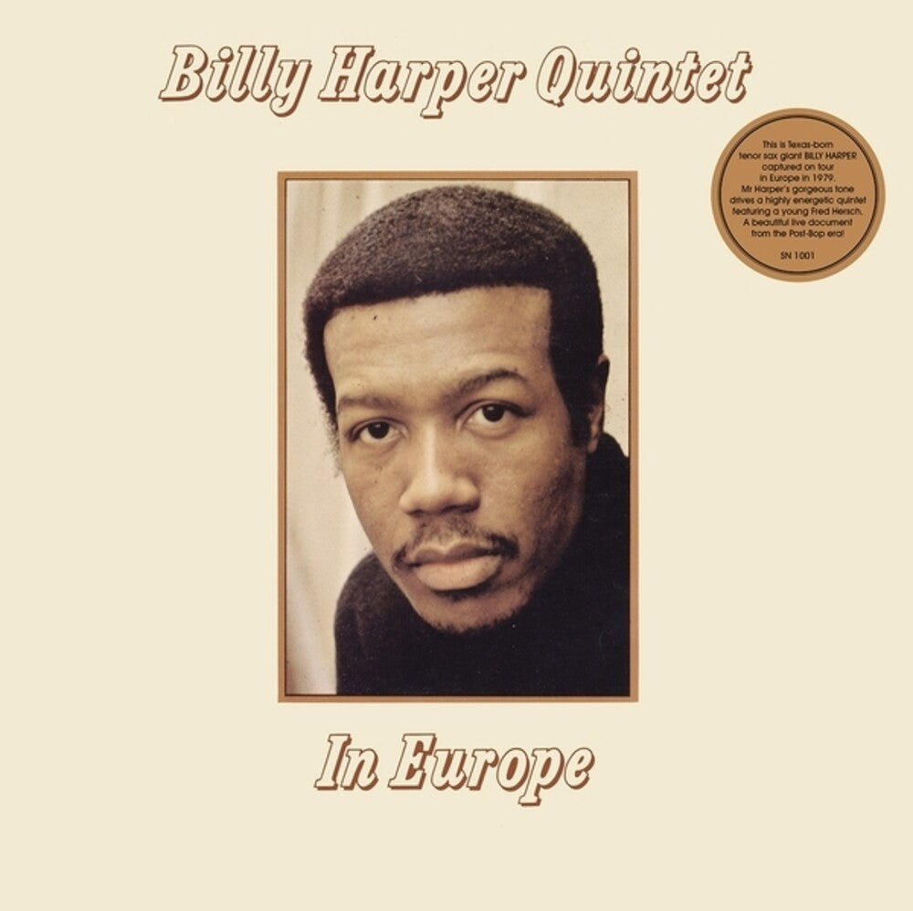 Billy Harper - In Europe [LP] Vinyl Record