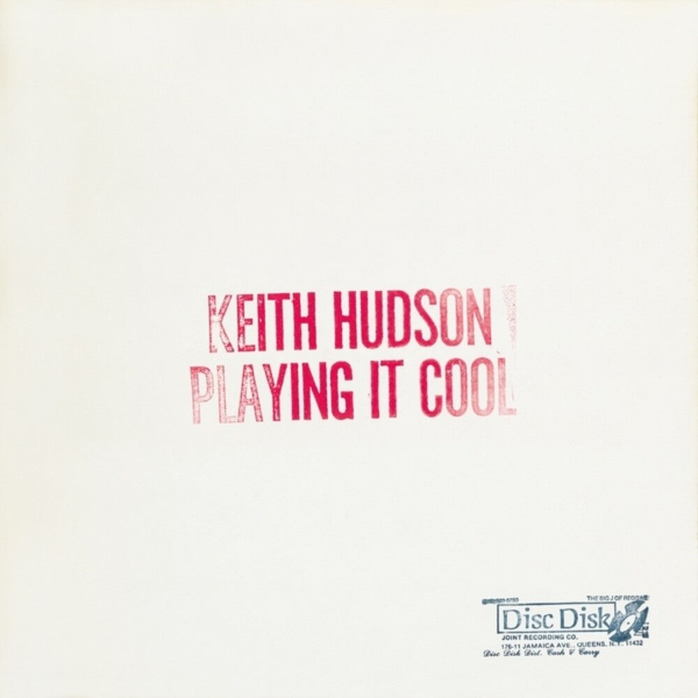 Keith Hudson - Playing It Cool & Playing It Right [LP] Vinyl Record
