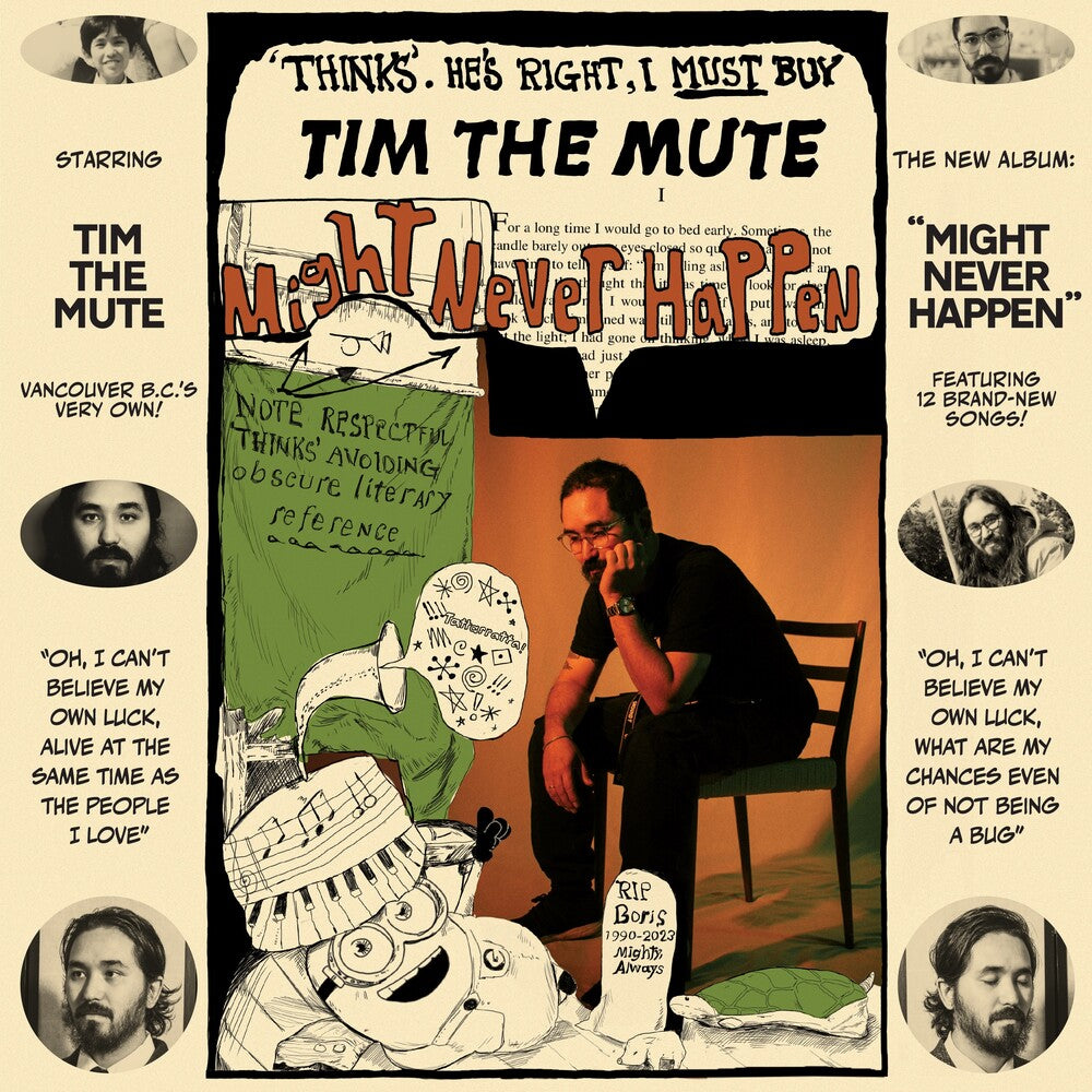 Tim The Mute - Might Never Happen [Limited Edition] Vinyl Record