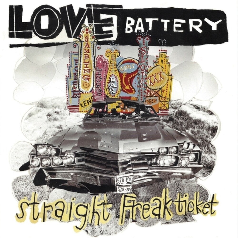 Love Battery - Straight Freak Ticket [LP] Vinyl Record