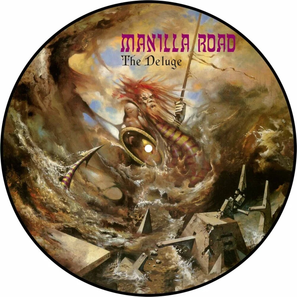 Manilla Road - Deluge (Pict) [LP] Vinyl Record
