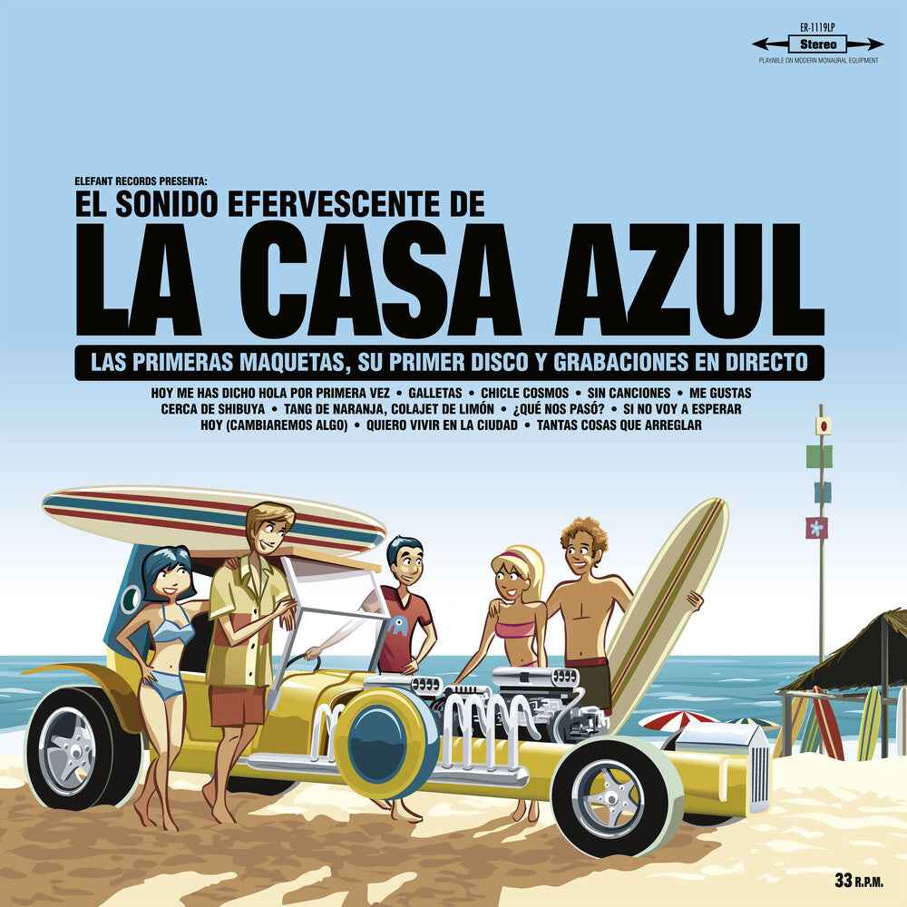 El Sonido Efervescente De La Casa Azul (Blue) [LP]