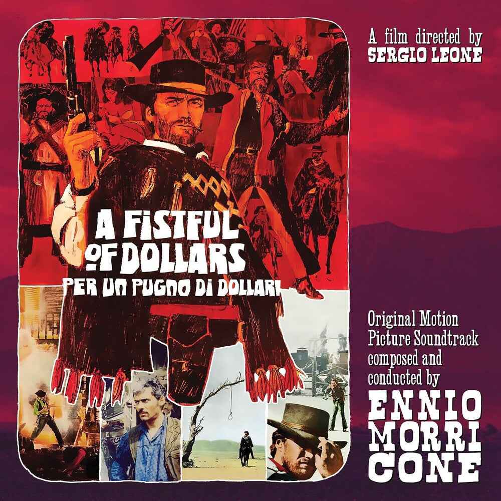 Fistful Of Dollars - O.S.T. [Colored Vinyl] [Limited Edition] (Red)