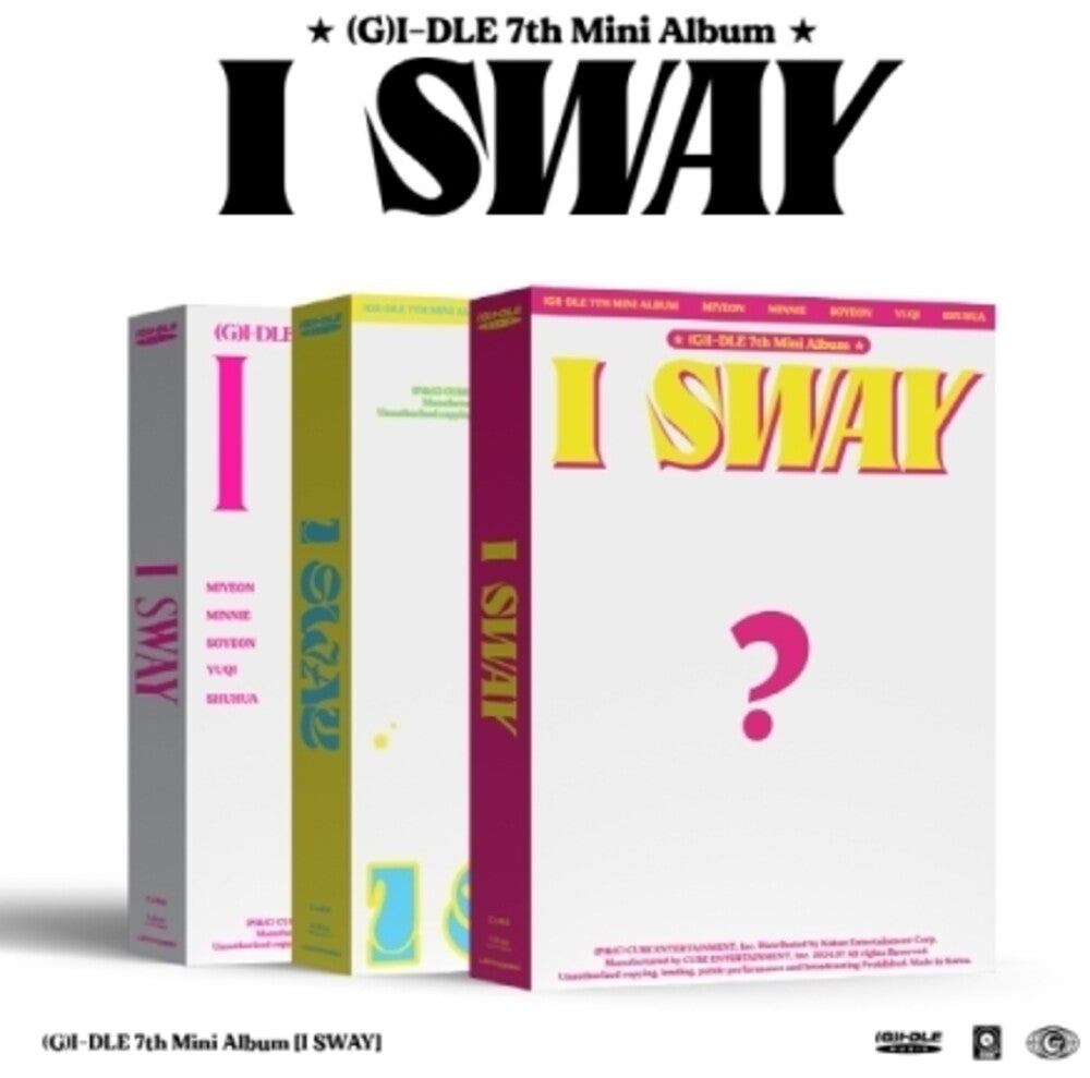 i-dle - I Sway - Random Cover (W/Book) (Post) (Stic) [With Booklet]