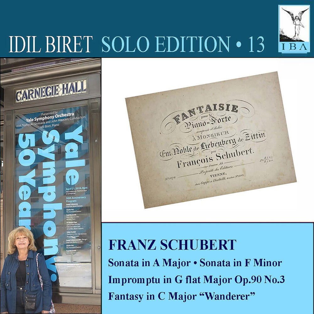 Schubert / Biret - Idil Biret Solo Edition Vol. 13 [CD]