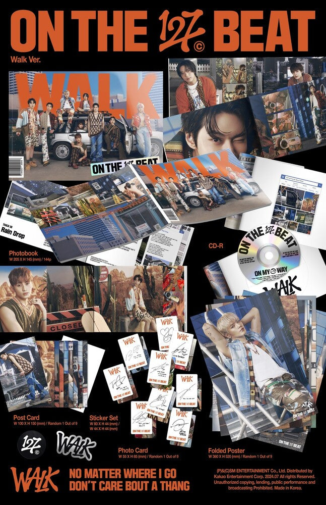 NCT 127 - WALK - The 6th Album [Photobook A Ver.]