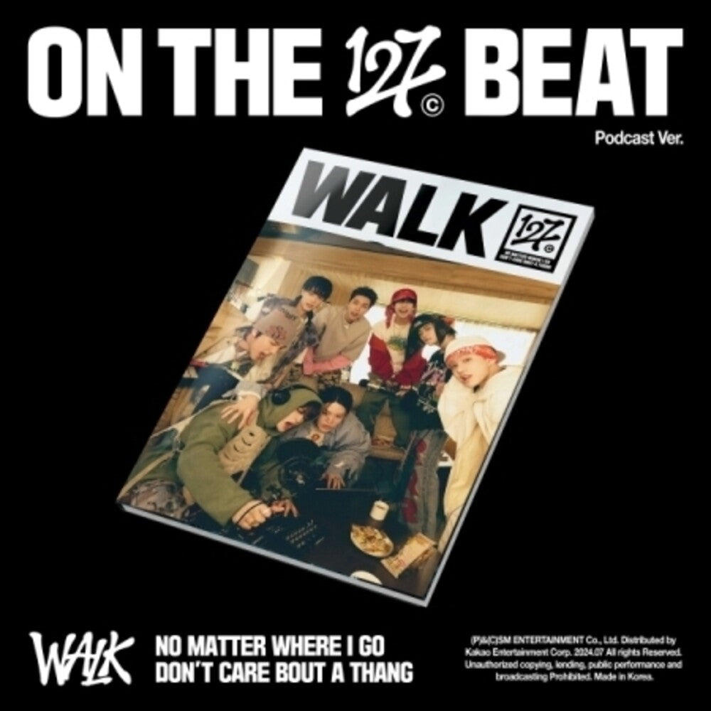 NCT 127 - Walk - Podcast Version (Post) (Stic) (Phob) (Phot) Music CD