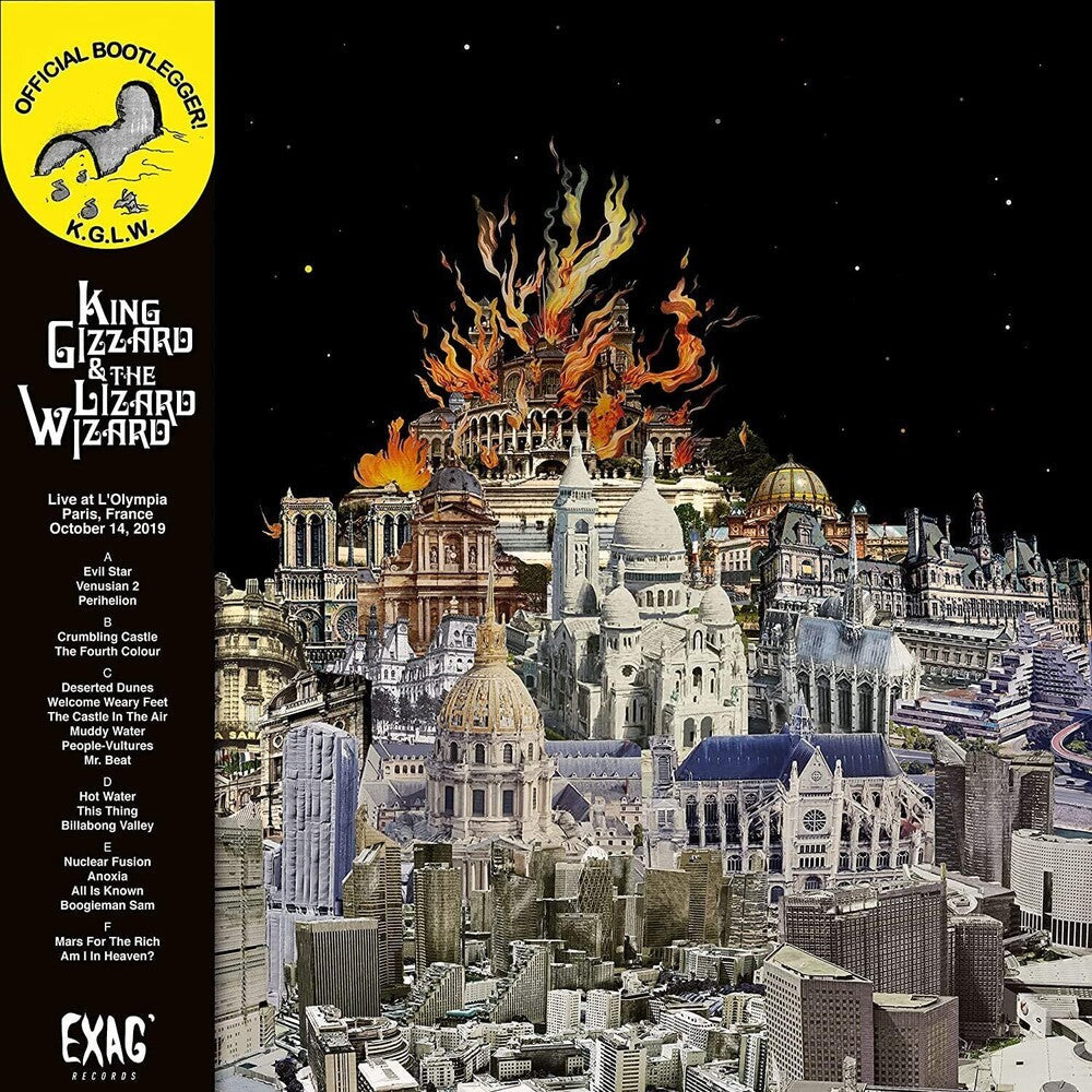 King Gizzard & The Lizard Wizard - Live In Paris [LP Box Set] Vinyl Record