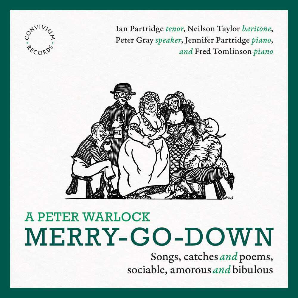Dowland / Ravenscroft / Whythorne - Peter Warlock Merry-Go-Down Music CD