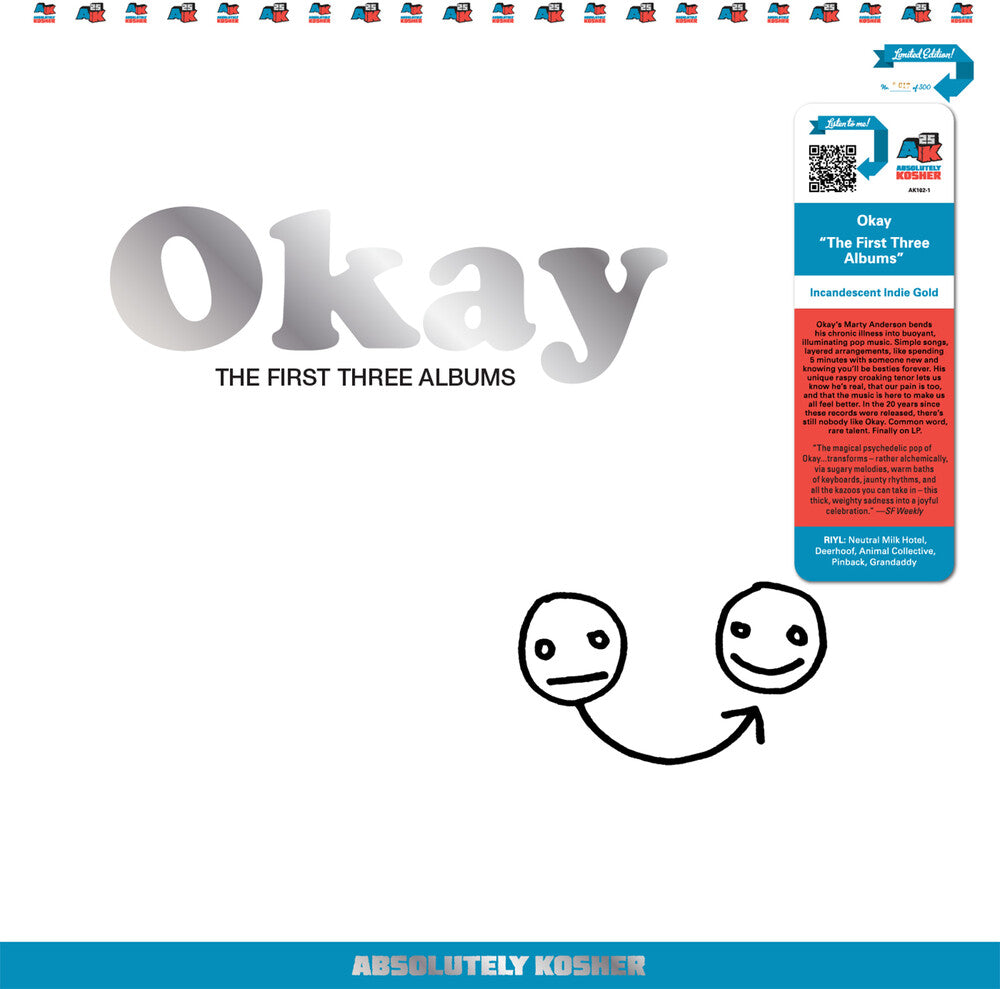 Okay - Okay: The First Three Albums [LP] Vinyl Record
