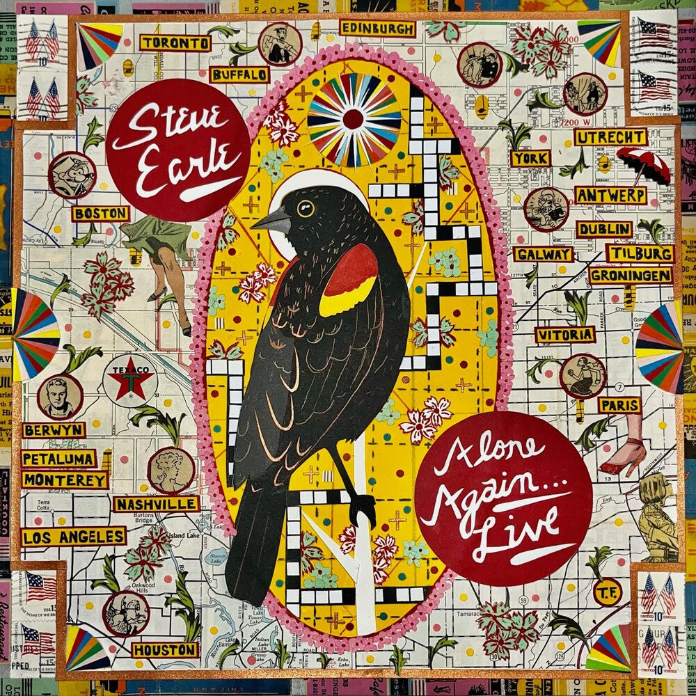 Steve Earle - Alone Again (Live) [LP] Vinyl Record