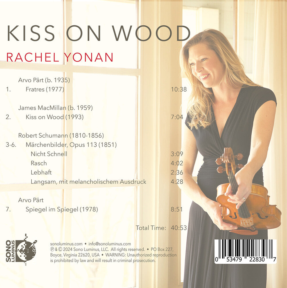 Schumann / Macmillan / Yi - Kiss On Wood [CD]