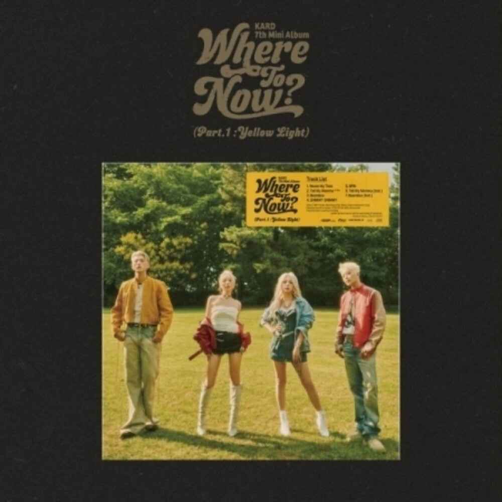 Where To Now - Part.1: Yellow Light (Post) (Stic) [CD]