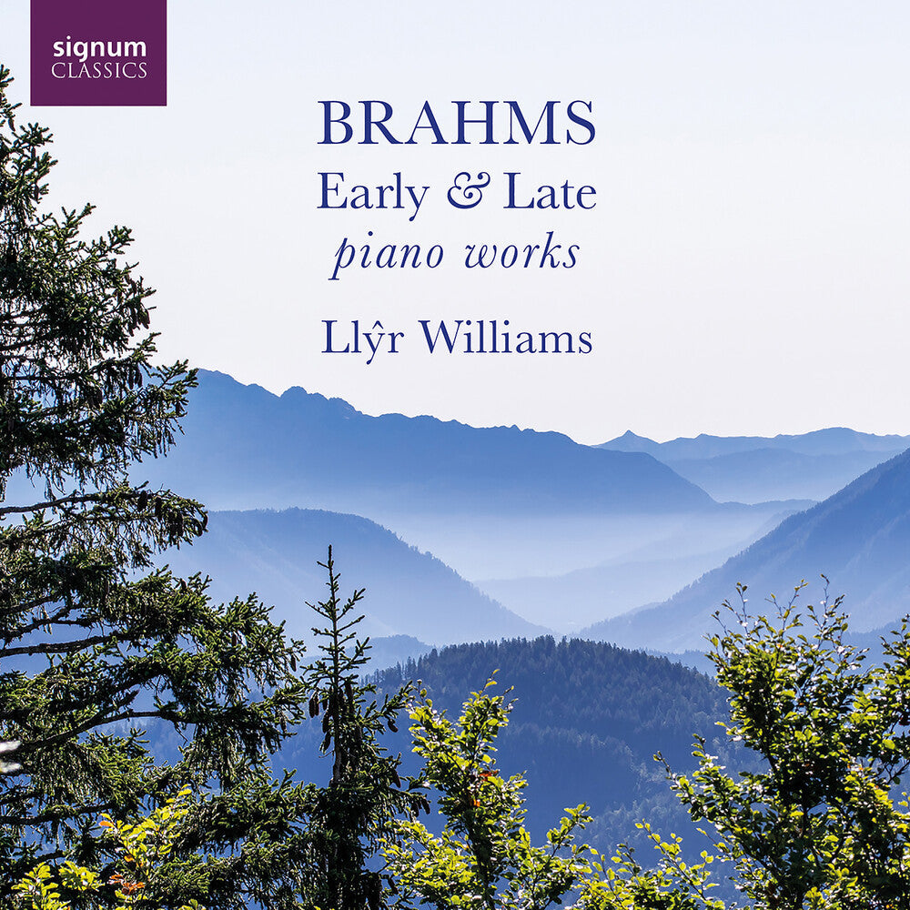 Brahms / Schumann / Williams - Early & Late Piano Works [CD]